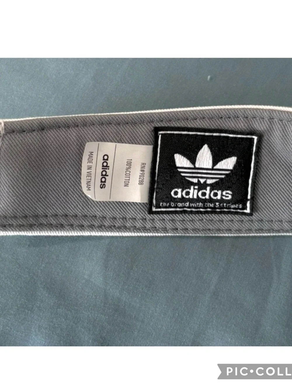 Adidas Originals White Trefoil Visor | Clean Girl Tennis Golf Athleisure Hat